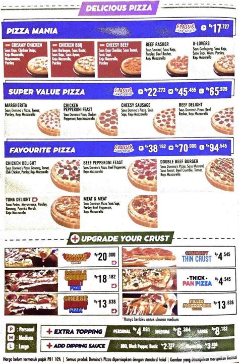 menu domino's pizza karawang cek voucher OVO contoh nyata 48 pilihan terbaik image 1