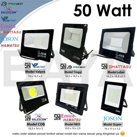 jual chip led sorot 50 watt murah Praktis Berkualitas catatan penting image 2