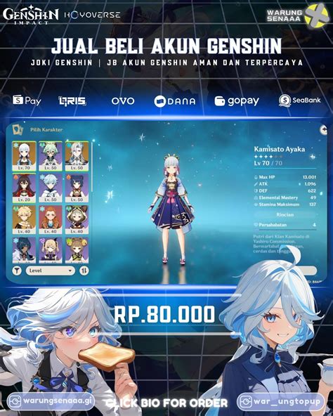 chip md murah inovatif main bareng topup akun Genshin aman image 1