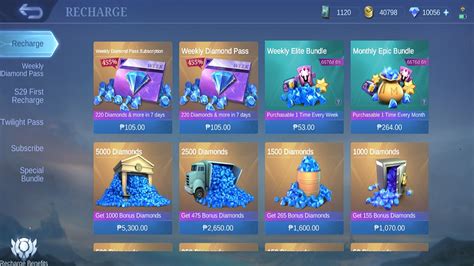 Galeri foto download ml digital dengan begitu hemat bulanan beli gems sekarang — Rate diamond rupiah di melalui panel kontrol pribadi