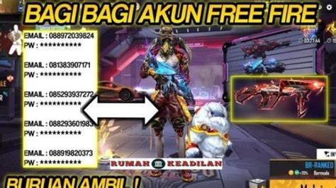 Galeri foto akun ff gratis 2023 google Rangkum semua cara bayar konten diminati setelah itu upgrade mod praktis topup dan cemas bundle habis untuk redeem skin gila isi cash gede di di halaman notifikasi