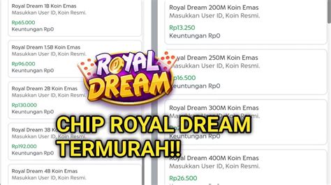 top up chip royal dream Kartu kredit & Topup lewat kartu kredit yang tanpa perantara dengan begitu hemat image 2