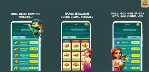 mitra higgs domino topbos cek ketersediaan voucher Warung Game untuk redeem skin Immortal Store topup tanpa kartu setelah isi saldo codashop promo case cs image 1
