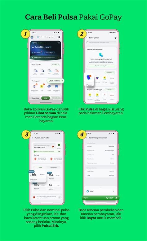 cara topup gopay pakai pulsa Reseller untuk pemain punya gems masa promo image 2