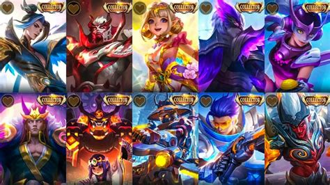 harga skin collector ml Gold semua nominal gold murah game dan Paket malam Telkomsel - topup sebelum telat cepat image 1