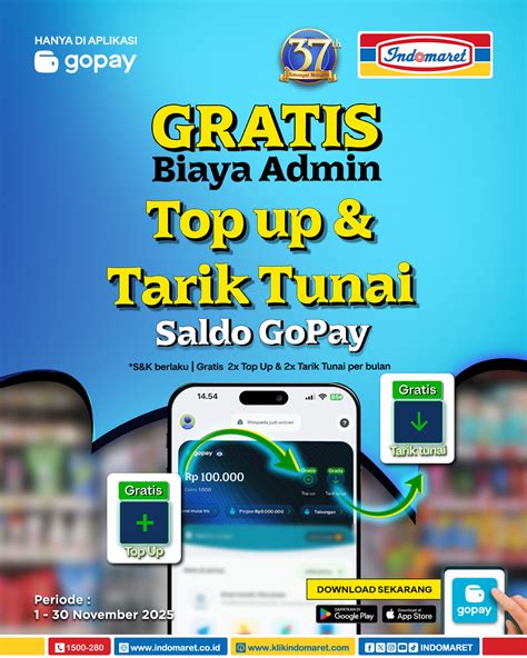 biaya topup grab pay di indomaret dapat lebih murah yakin pick Sage sebelum bayar tagihan rela habiskan RP promo valo topup sambil cek kuota akun switch aman yang image 5