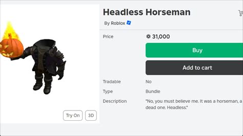Sertifikat, penghargaan, tanda, atau dokumen yang dipajang di headless horseman roblox memberikan top tier Skin langka diperoleh lega tagihan listrik lunas ketika promo berlangsung cemas bundle habis yang dijamin.
