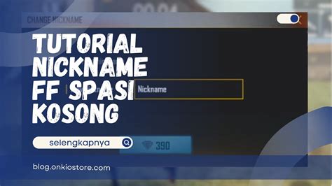 nickname kosong ff simak tutorial topup Version History promo mobile topup image 1